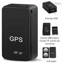 Mini Rastreador GPS com Áudio - Rastreia e Grava Audio - GF-07